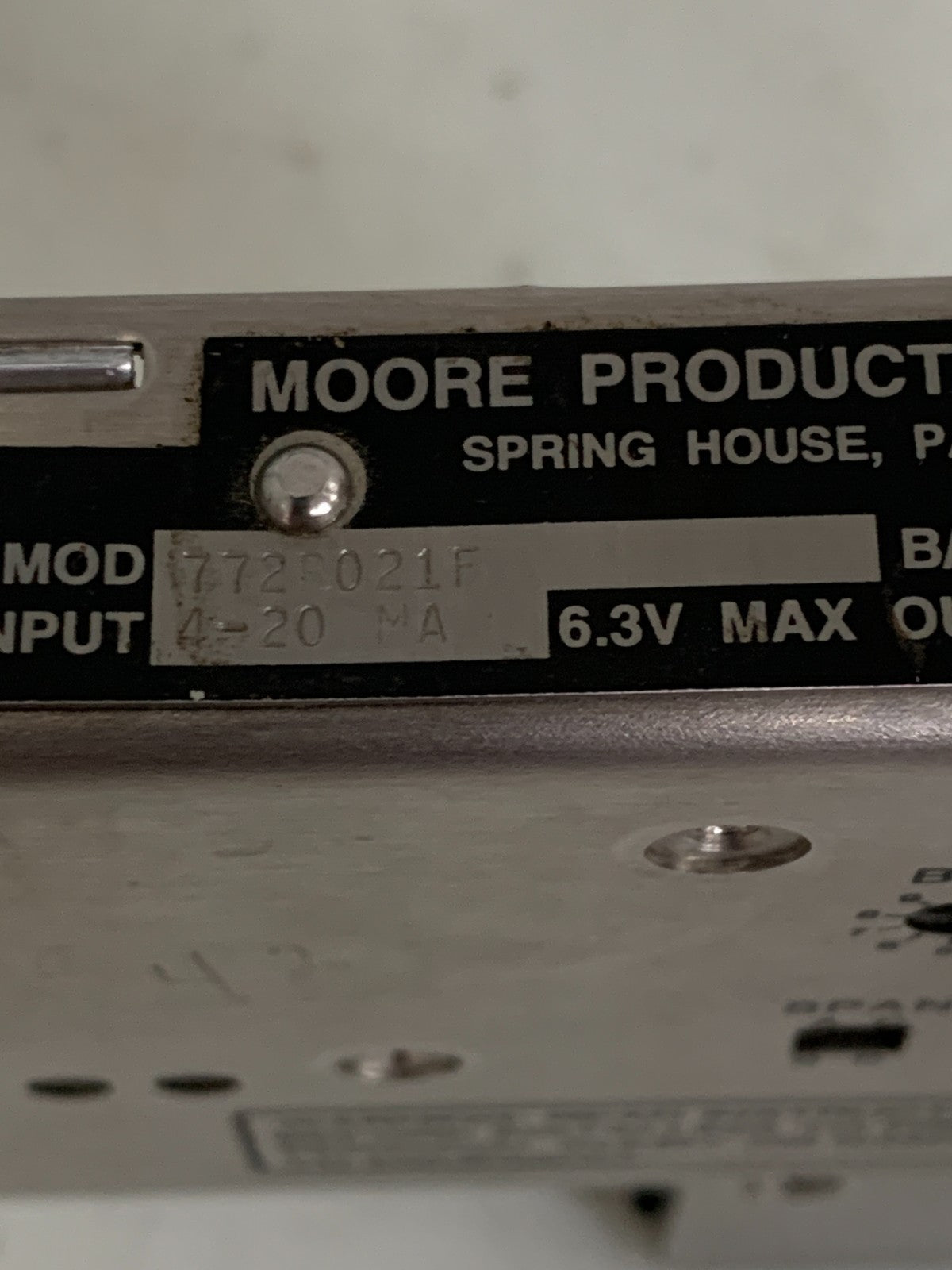 MOORE IP TRANSDUCER MODULE #772RO21F