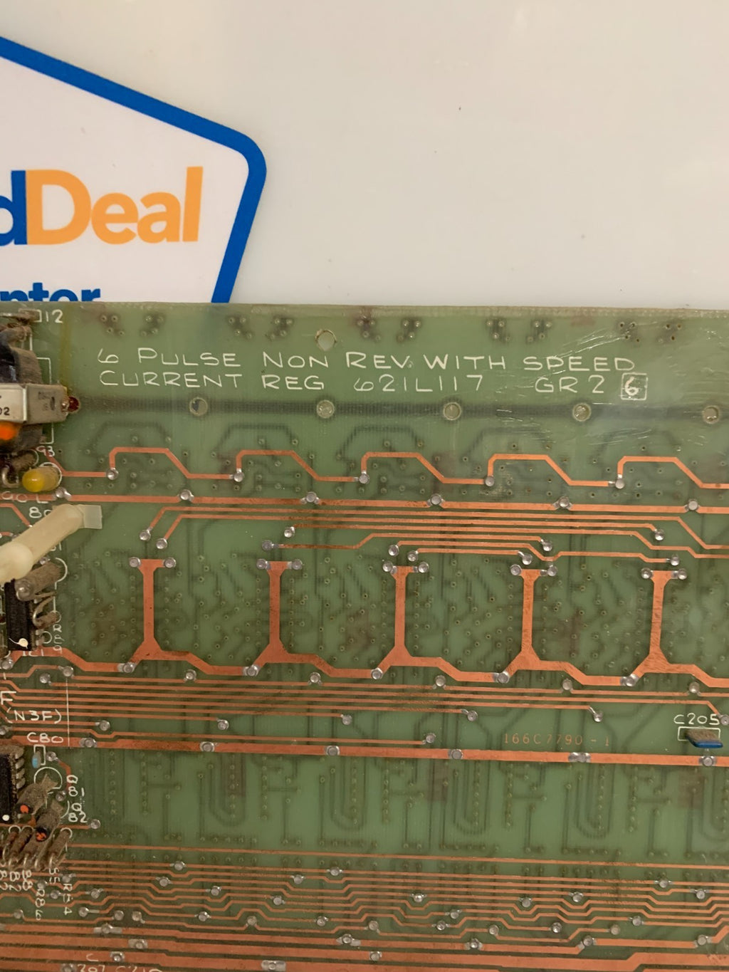 GE FANUC 6 PULSE NON REV WITH SPEED CURRENT REG 621L117 GR 2 "6"4