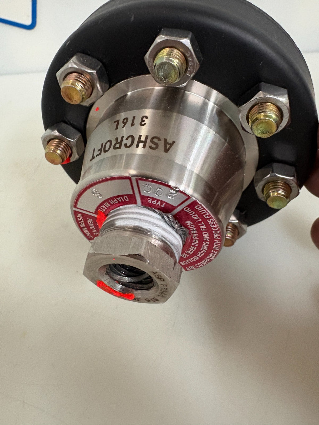 ASHCROFT DIAPHRAGM SEAL TYPE 200