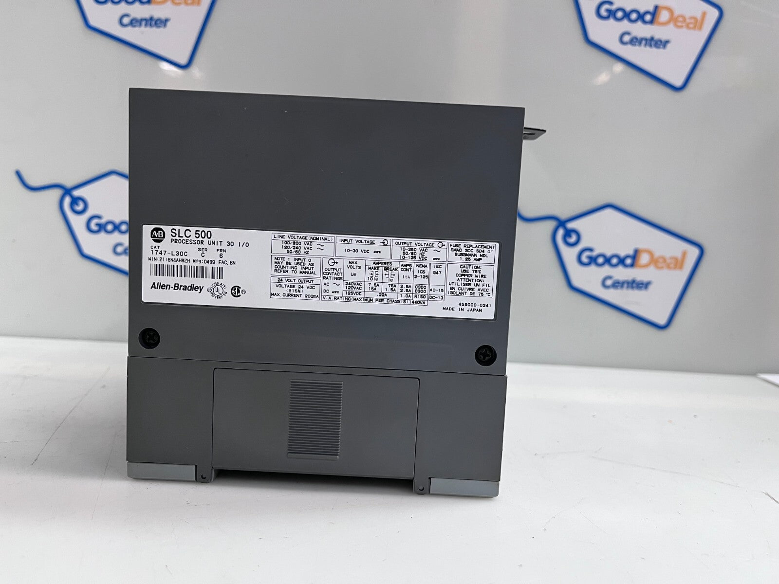 Allen Bradley 1747-L30C SLC 500 Processor Unit 30 I/O SER C