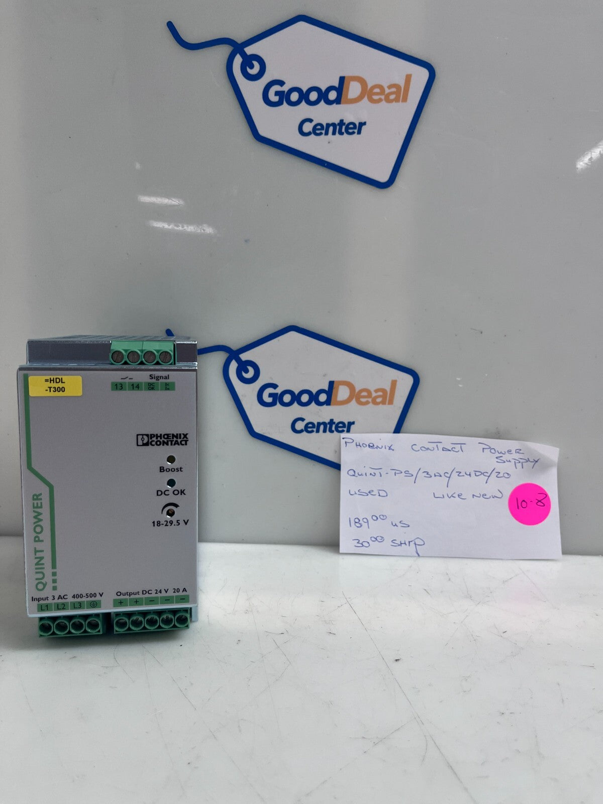 PHOENIX CONTACT QUINT-PS/3AC/24DC/20 2866792 (USED)