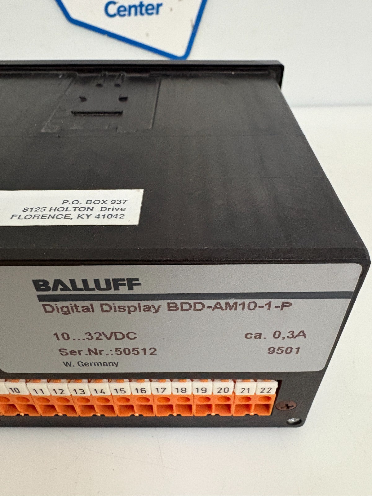 BALLUFF DIGITAL DISPLAY LINEAR DISPLACEMENT TRANSDUCERS BDD-AM10-1-P2