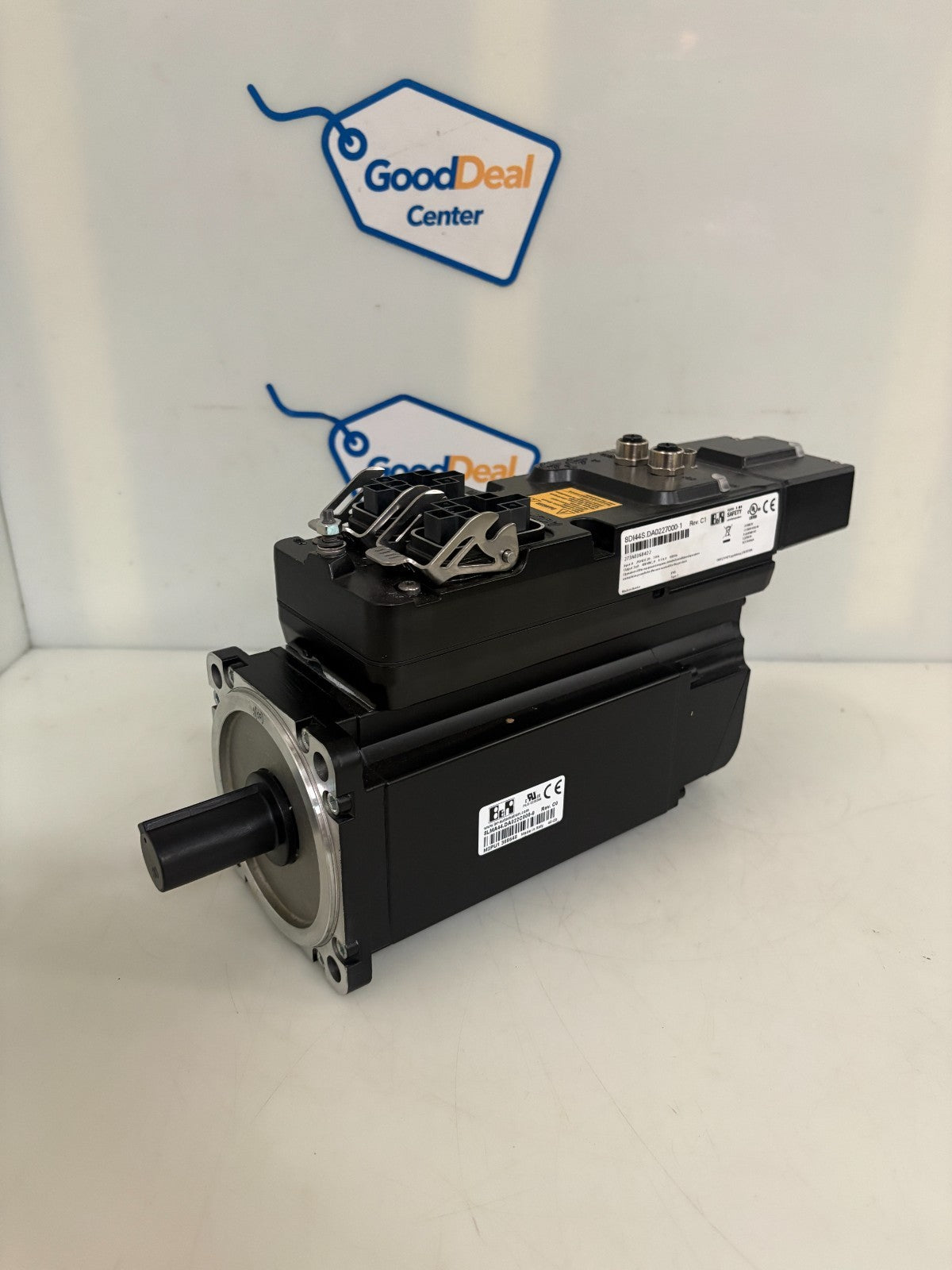 ABB B&R AUTOMATION SERVO MOTOR 8LMA44.DA022C000.0 REV. C0 W/ 8DI44S.DA0227000-10