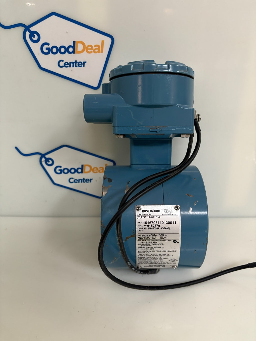 ROSEMOUNT MAGNETIC FLOWTUBE 8711TPE030R1E5