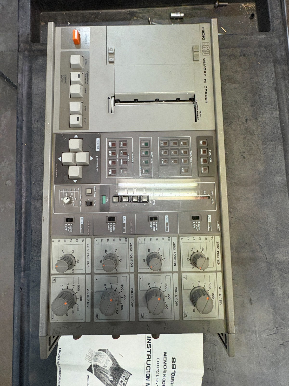 HIOKI HI CORDER ANALOGUE DIGITA CHANNEL #8811