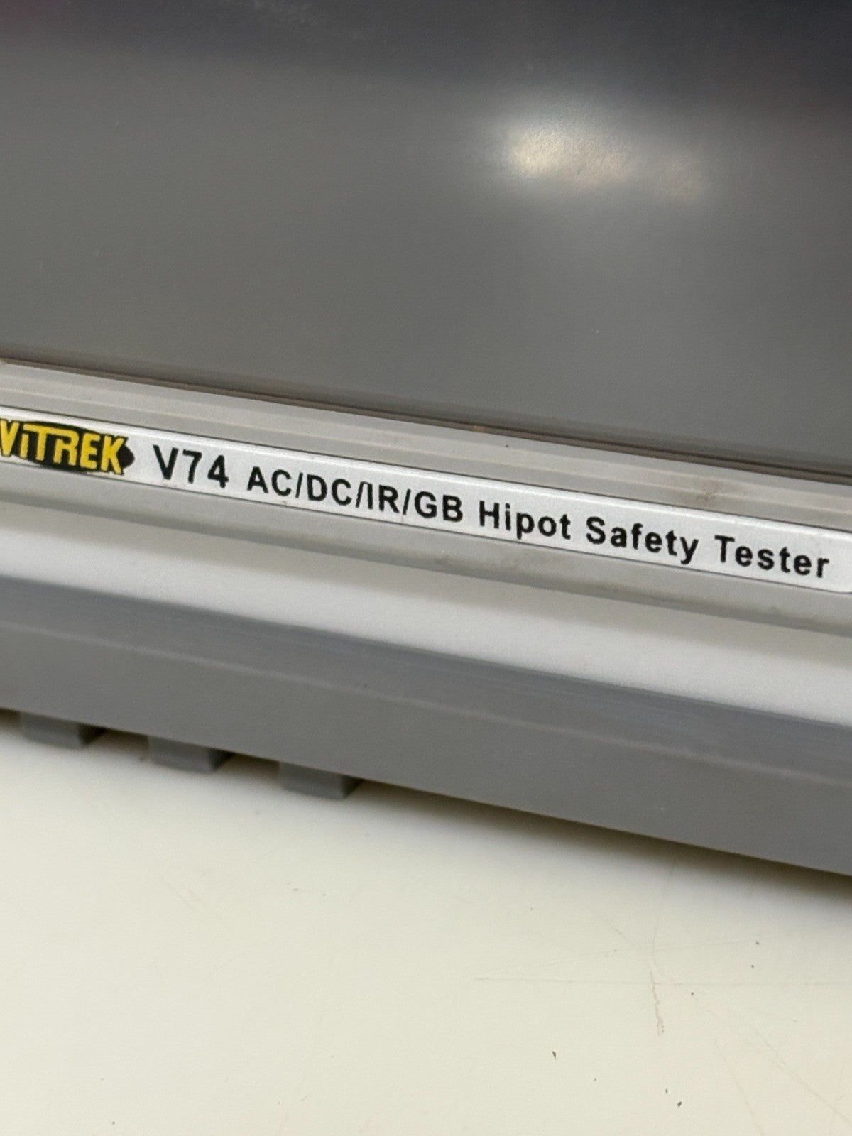 VITREK CORP V74 AC/DC/IR/GB HIPOT SAFETY TESTER2
