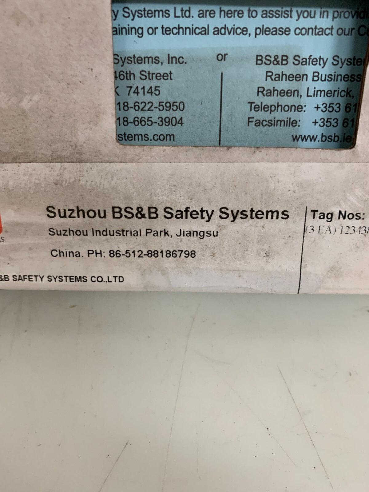 BS&B RUPTURE DISC 4" 12.8 PSI DV (L)