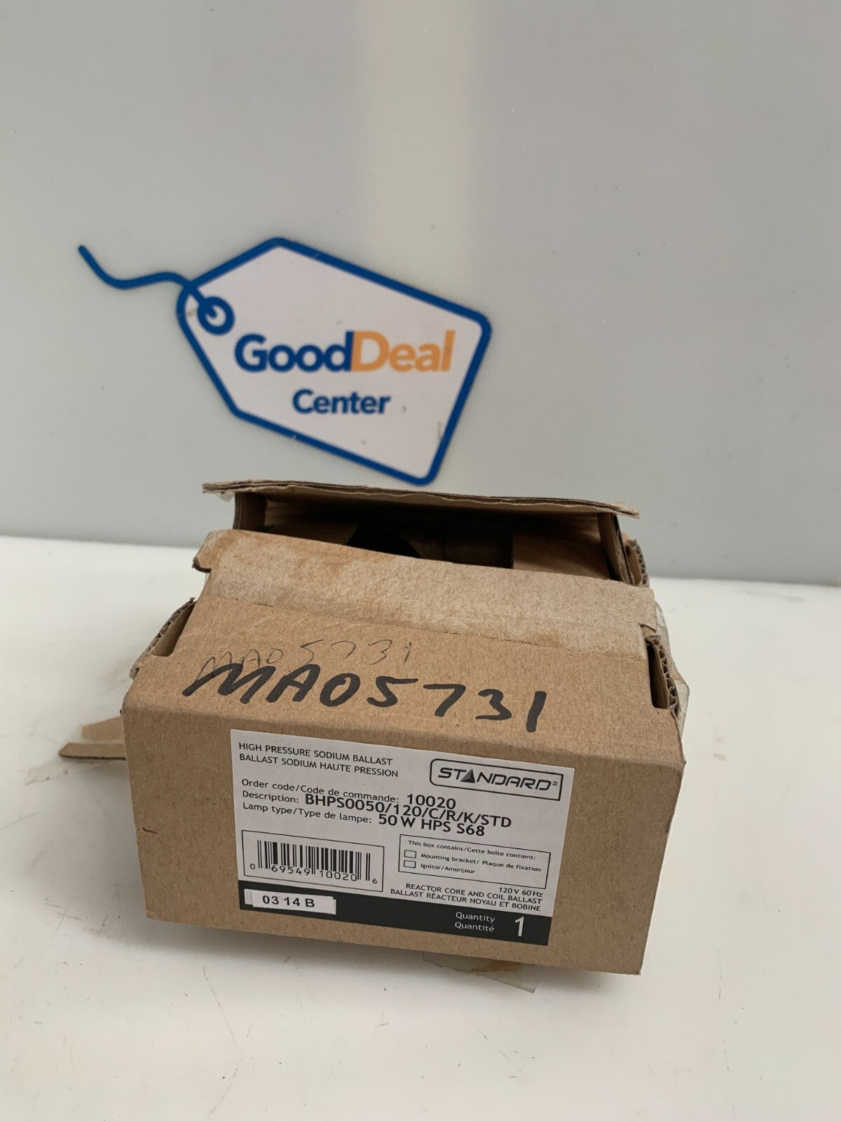 New Standard High Pressure Sodium Ballast BHPS0050/120/C/R/K/STD