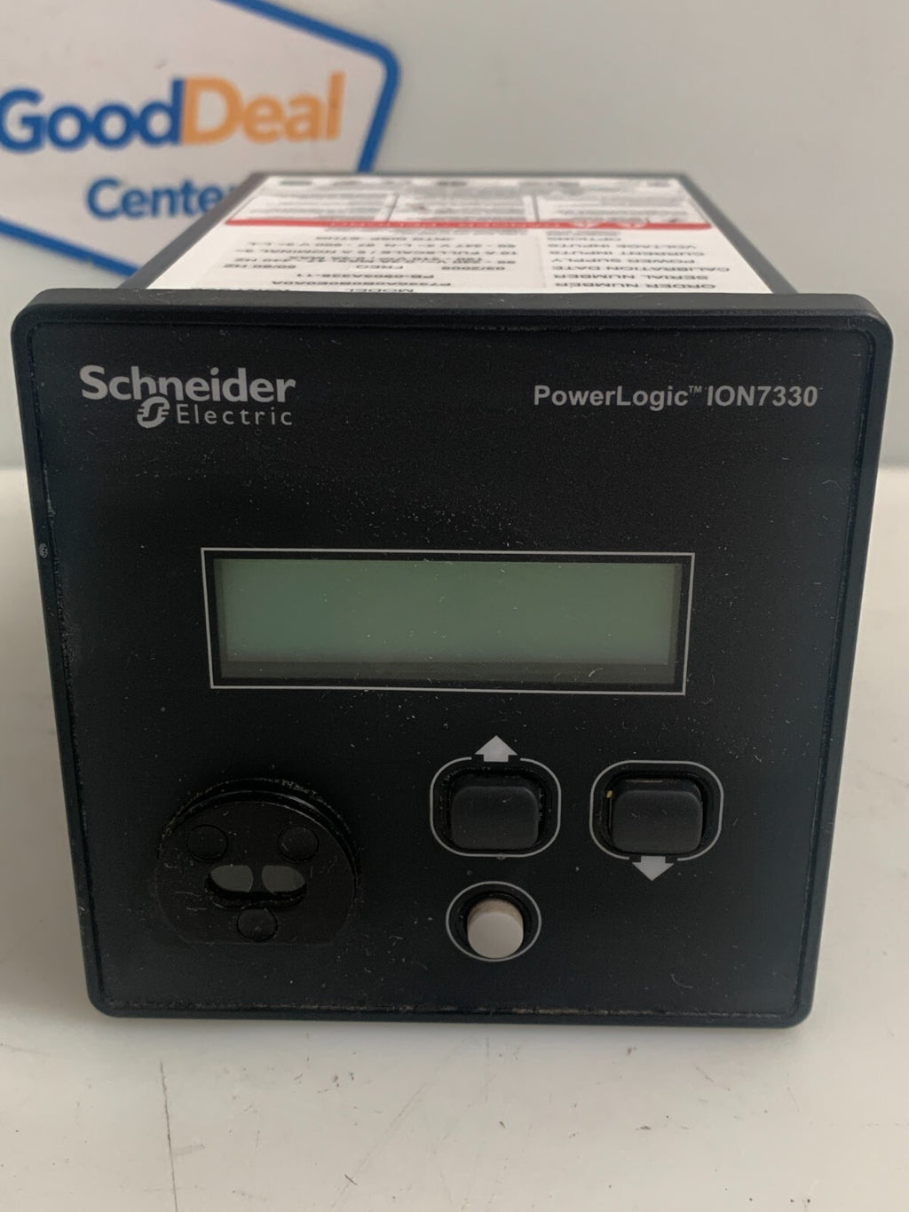 SCHNEIDER SQUARE D POWER LOGIC POWER AND ENERGY METER MODEL ION73301