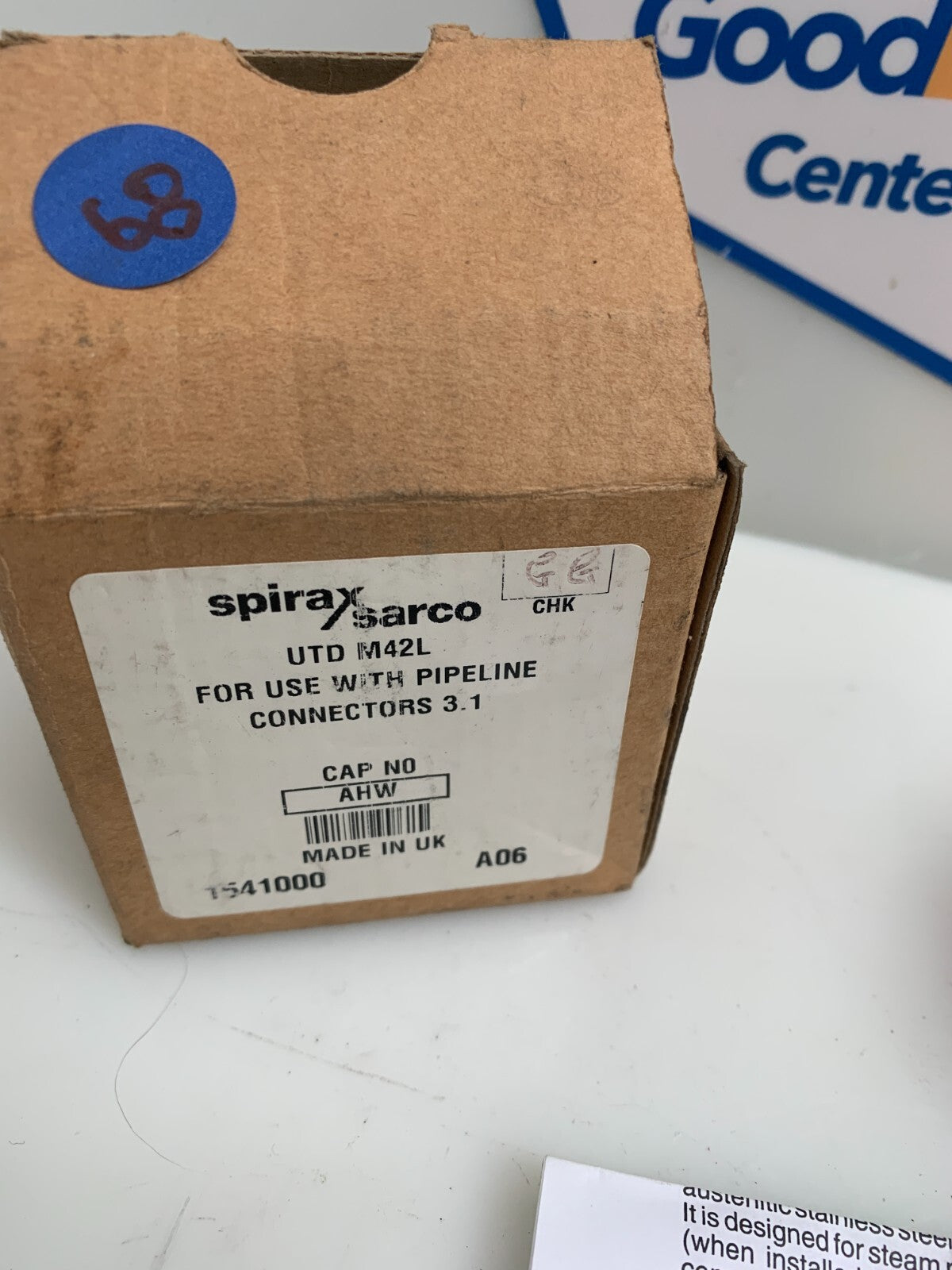 SPIRAX SARCO   UTD M42L   CAP NO  AHW