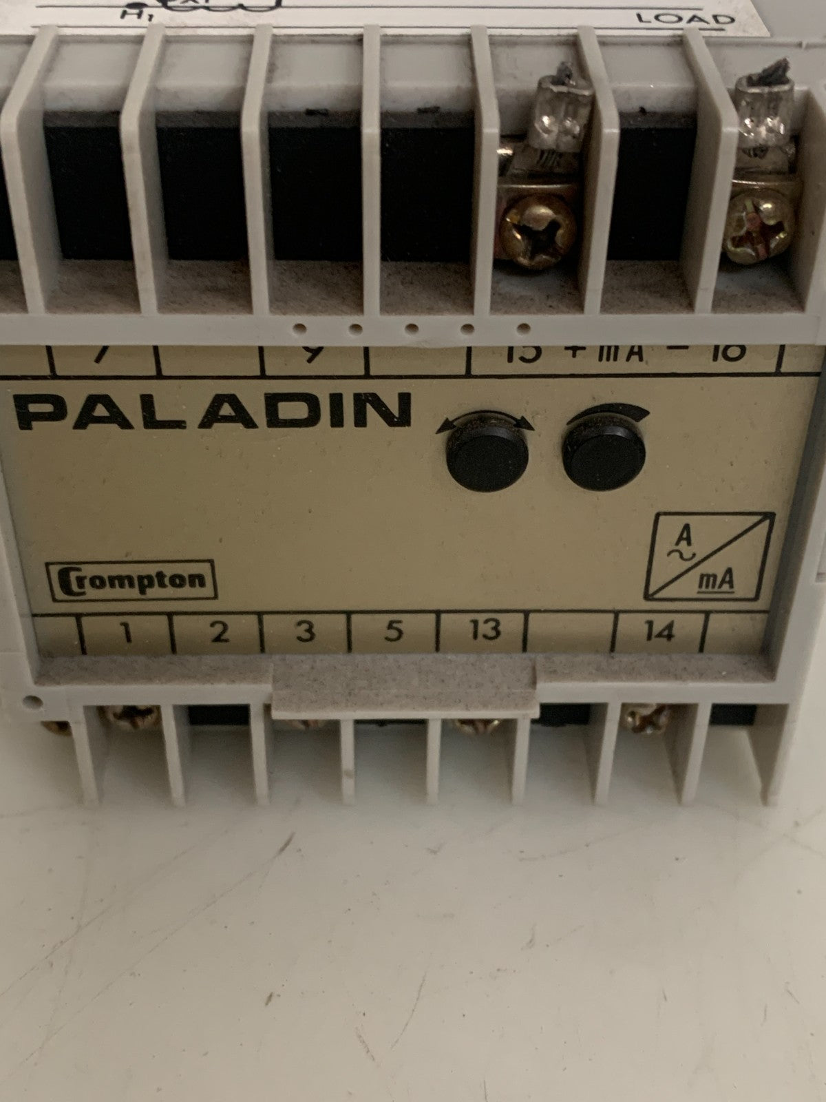 LOT OF 2 CROMPTON INST. PALADIN CURRENT TRANSDUCER 253-TALU