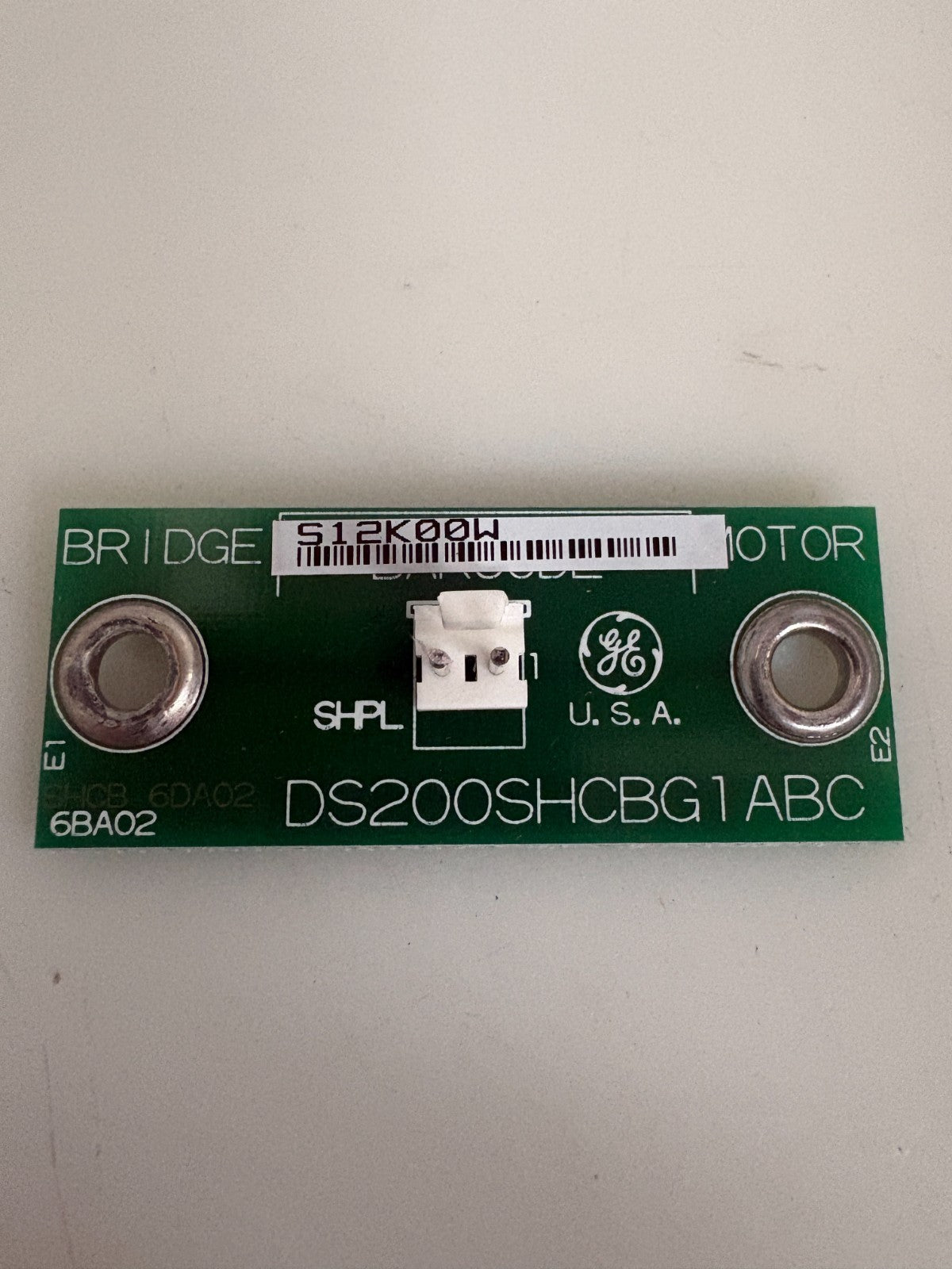 GENERAL ELECTRIC BRIDGE MODULE DS200SHCBG1A1