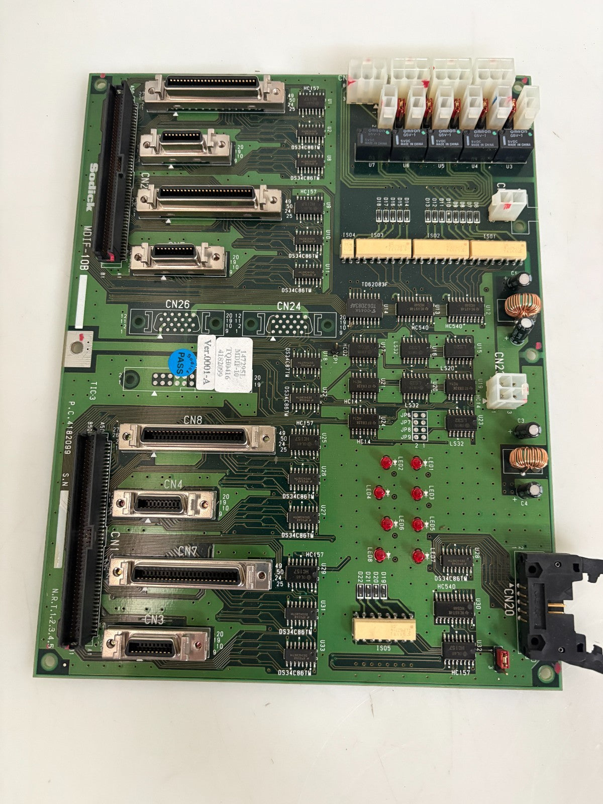 SODICK CIRCUIT BOARD MDIF-10B 147295L RC.4182099