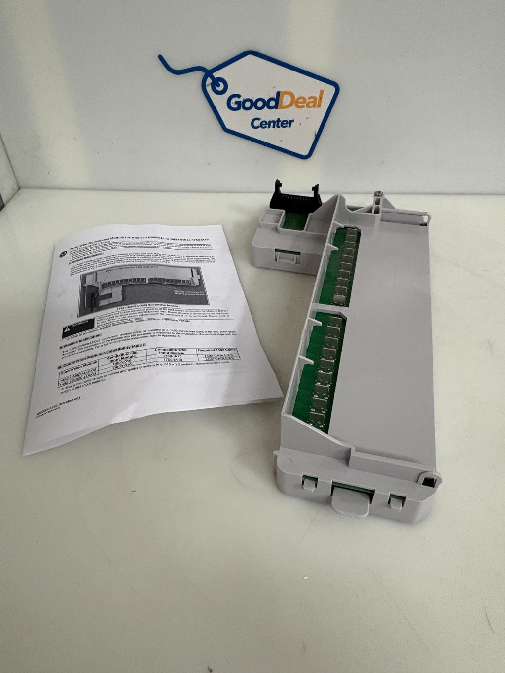 ALLEN BRADLEY PLC WIRING SYSTEM 1492-CM800-LD003