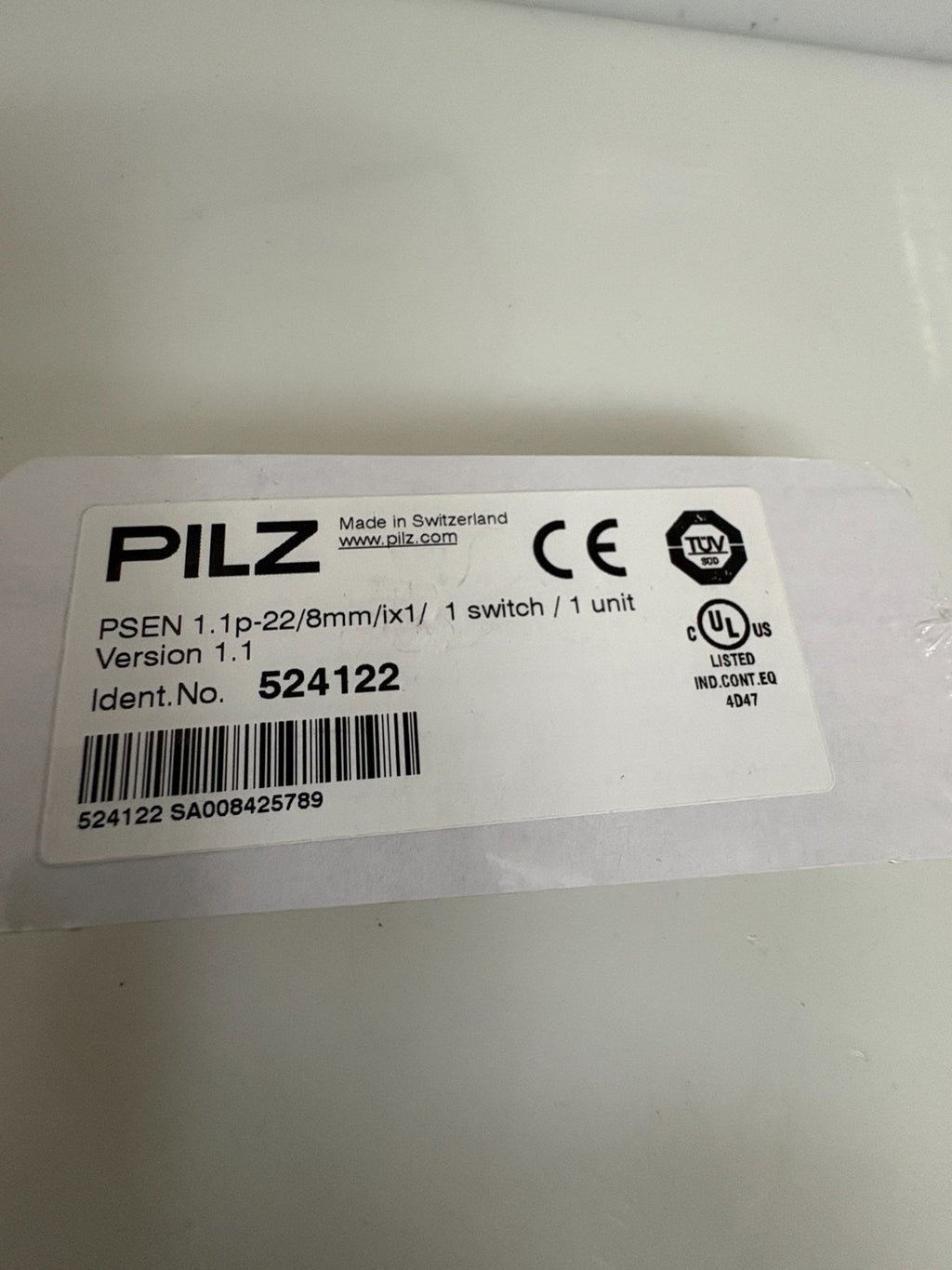 PILZ MAGNETIC SWITCH #524122