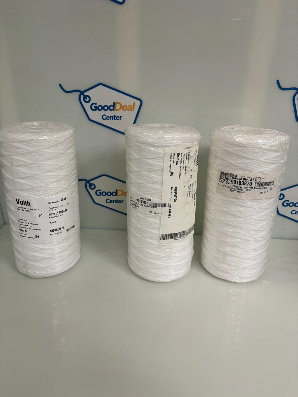 LOT OF 3 VOITH FILTER ELEMENT TRM SQUIRT 825494 H01099453