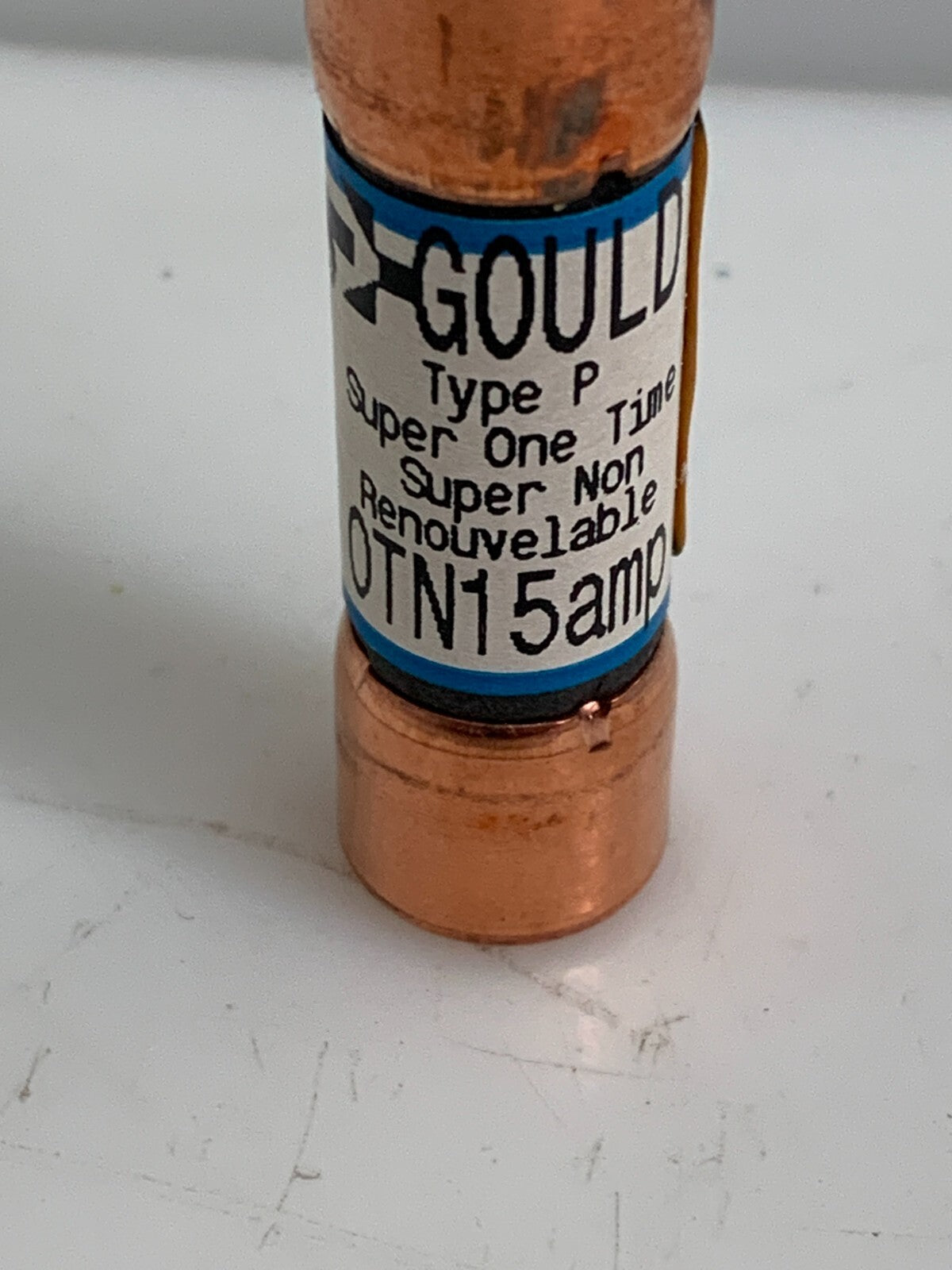 GOULD SUPER ONE TIME 15 AMP FUSE OTN 15 AMP