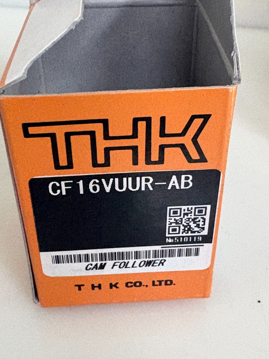 LOT OF 3 THK CAM FOLLOWER CF16VUUR-AB3