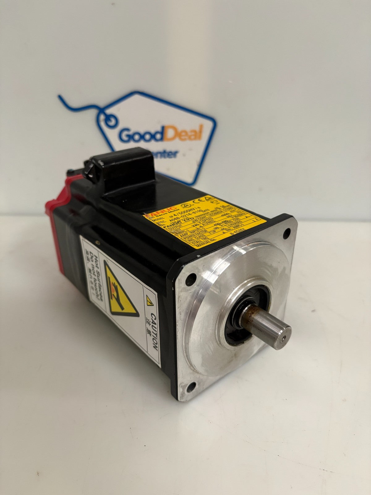 GE FANUC AC SERVO MOTOR CL4/5000 HVIS A 06B-0216-B1000