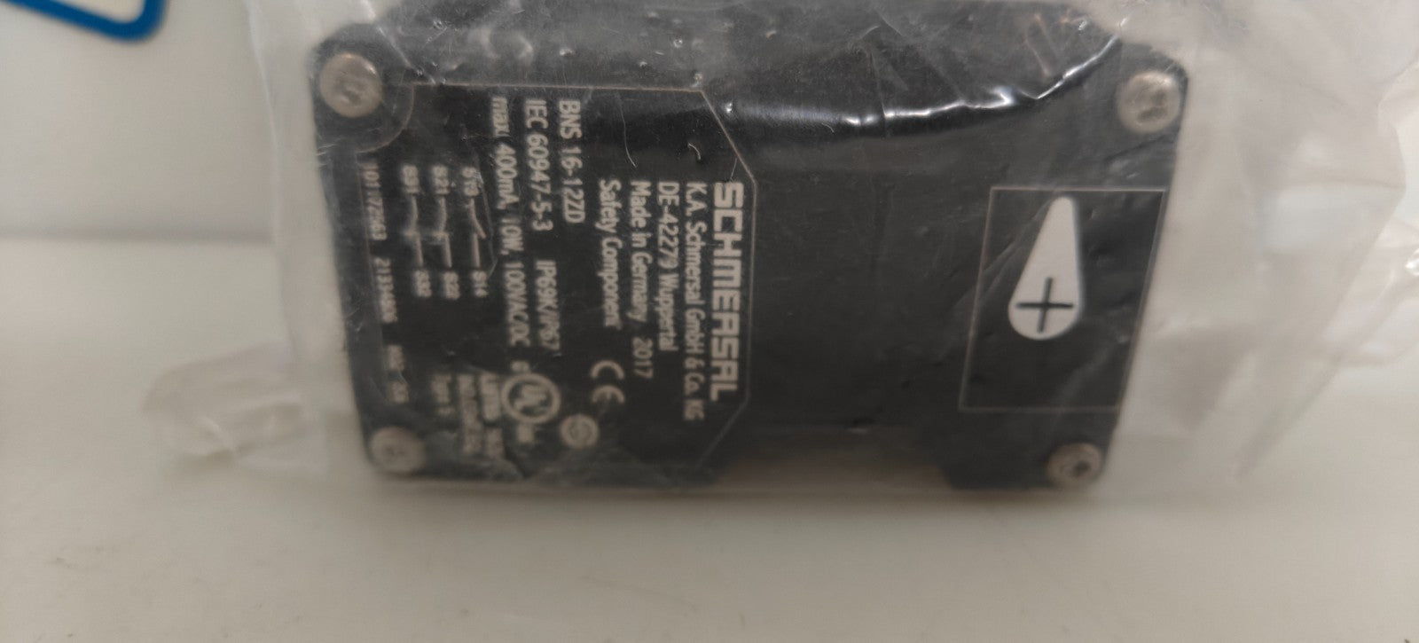 SCHMERSAL MAGNETIC SAFETY SENSOR BNS 16-12ZD 1011725631