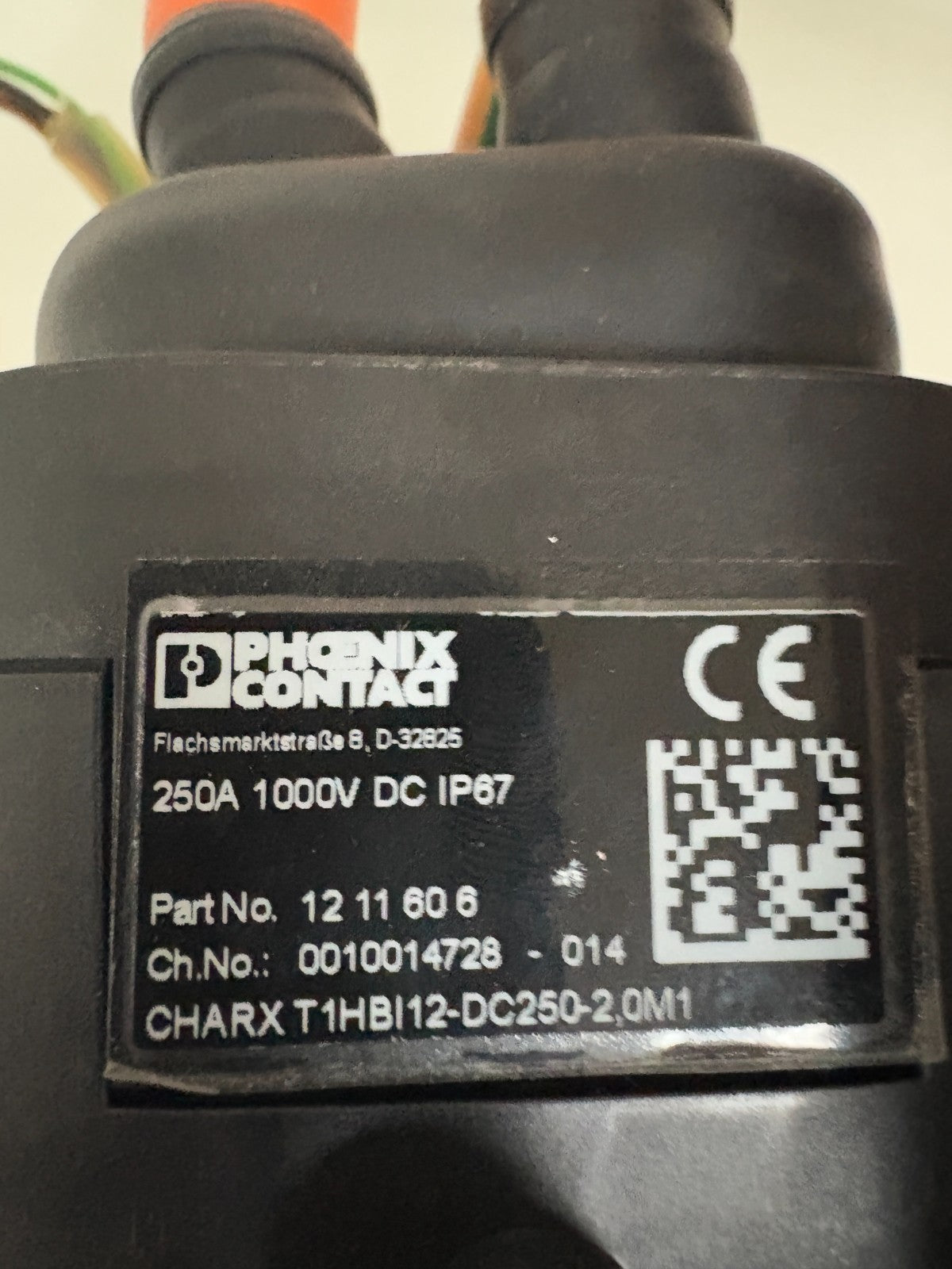 PHOENIX CONTACT CONNECTOR 12 11 60 6