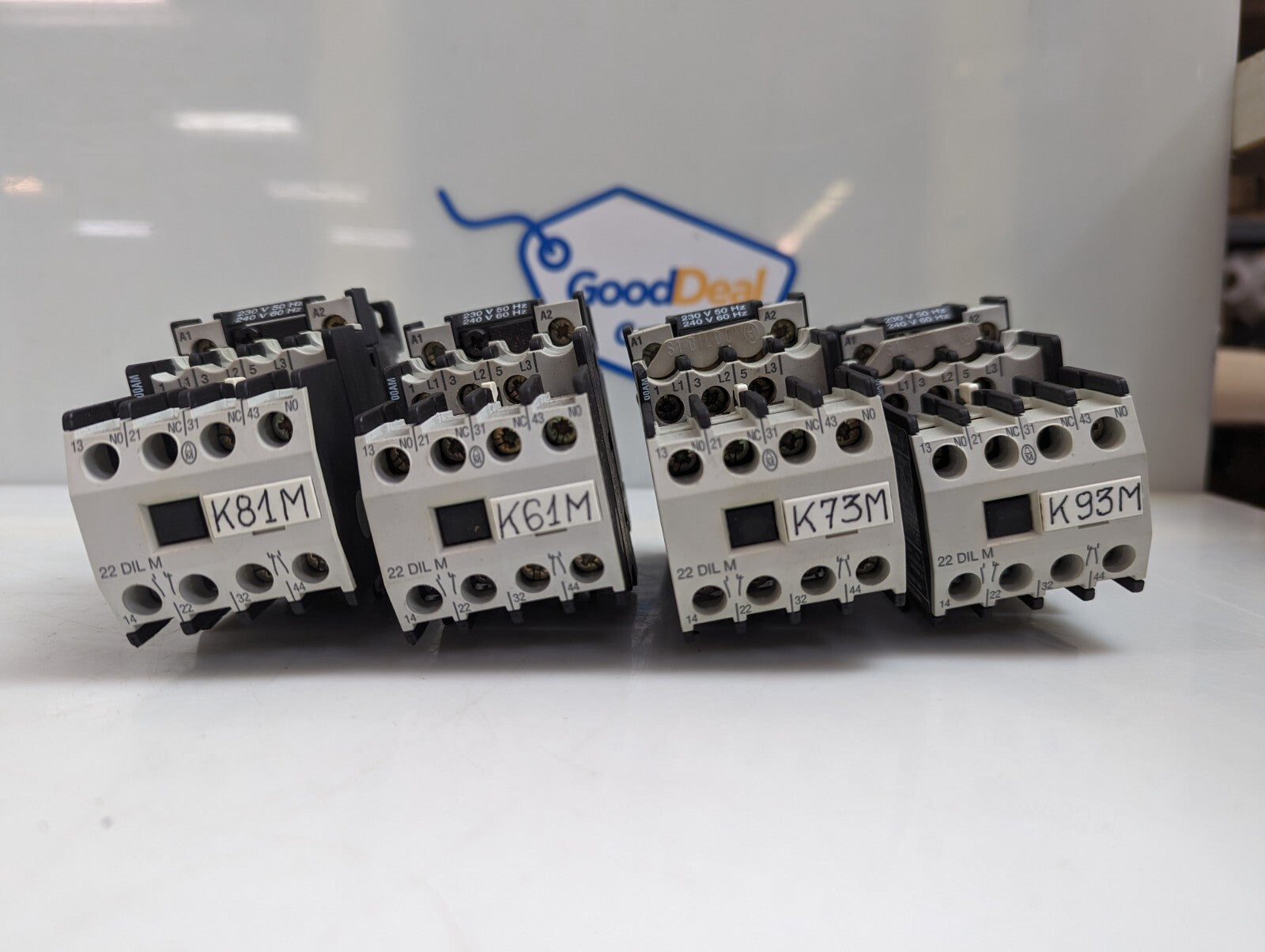Moeller DIL 00AM Contactor with 22 DIL M contact block