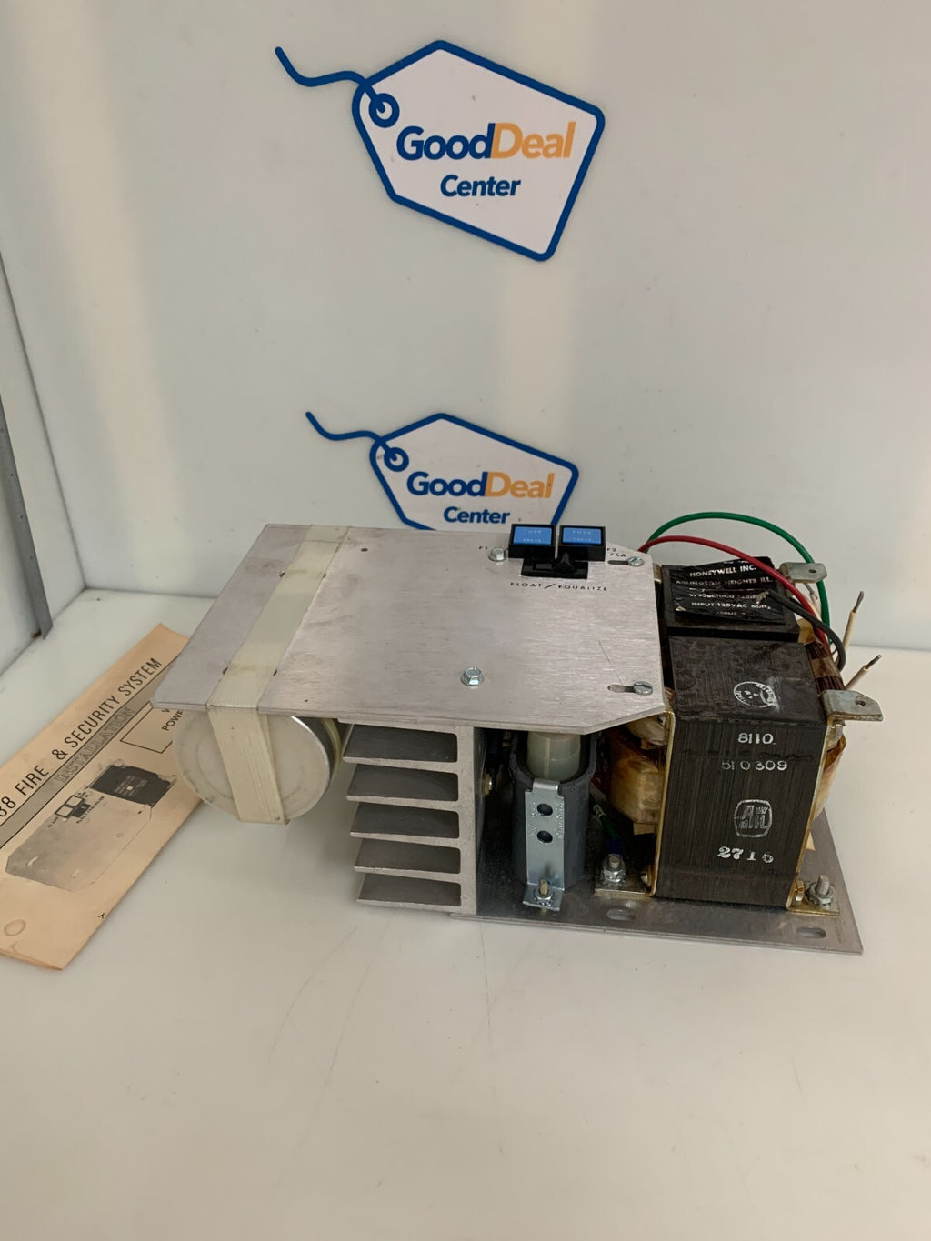 HONEYWELL POWER SUPPLY MODULE FIRE & SECURITY SYSTEM W938 C0