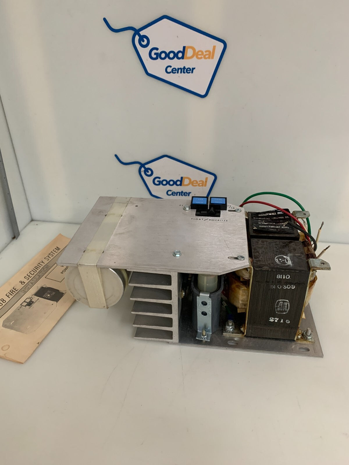 HONEYWELL POWER SUPPLY MODULE FIRE & SECURITY SYSTEM W938 C0