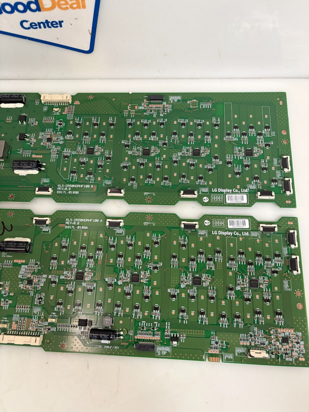 LG DISPLAY CO. INVERTER BOARD A AND B BOARD KLS-D55ONDRHF100 A KLS-D55ONDRHF100B3