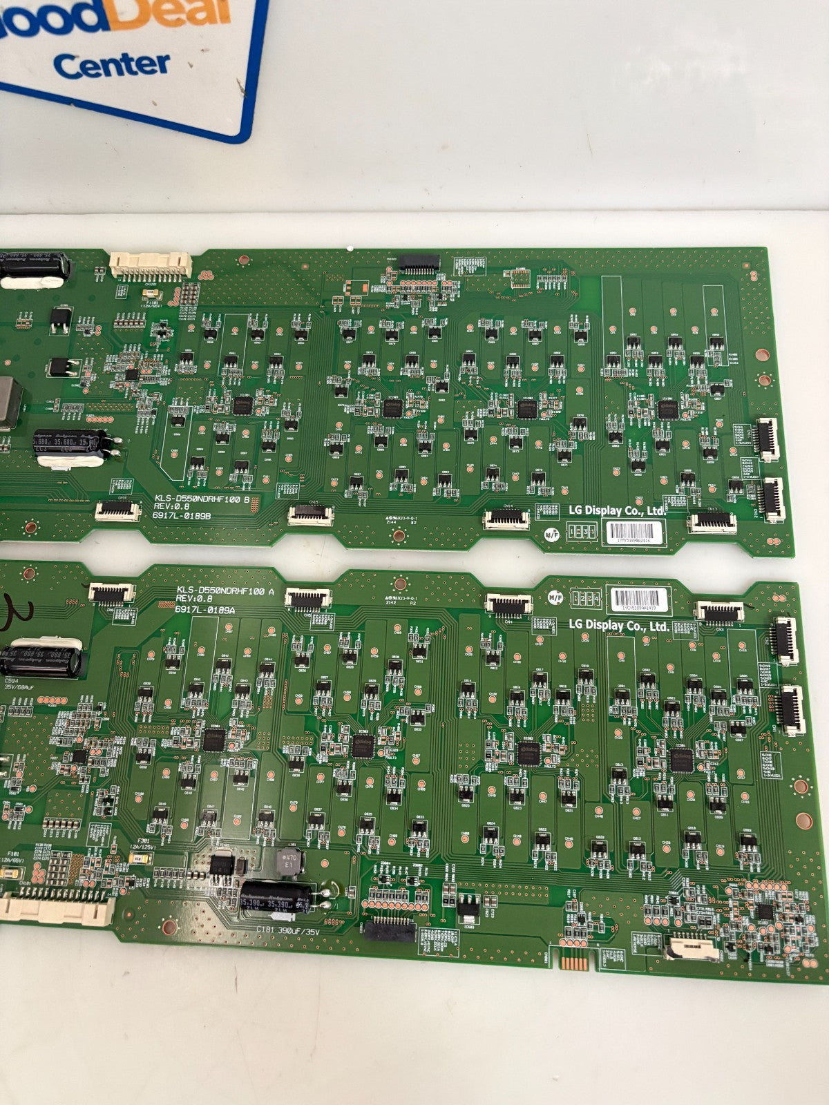 LG DISPLAY CO. INVERTER BOARD A AND B BOARD KLS-D55ONDRHF100 A KLS-D55ONDRHF100B3