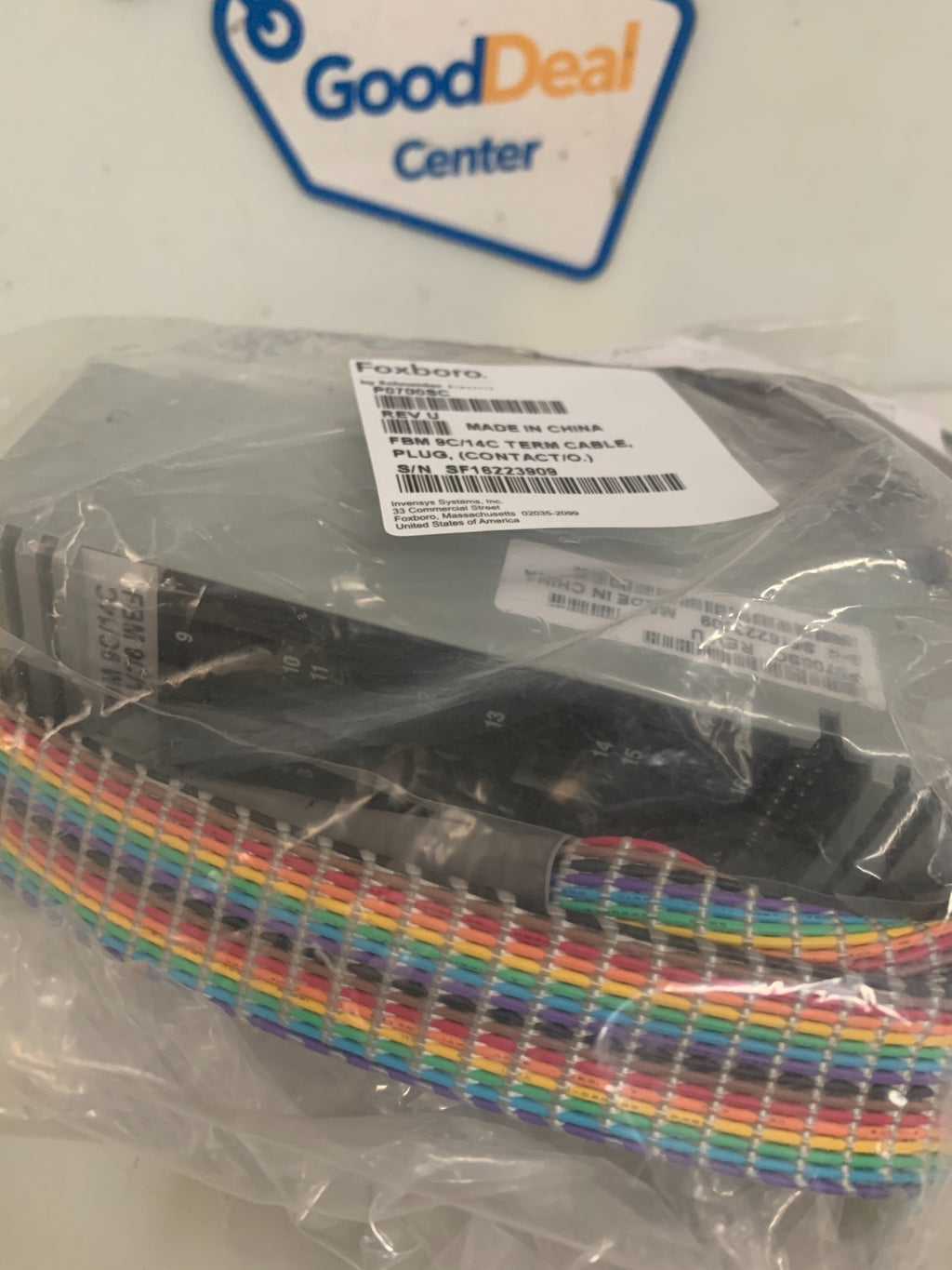 FOXBORO TERMINAL CABLE P0700SC REV U