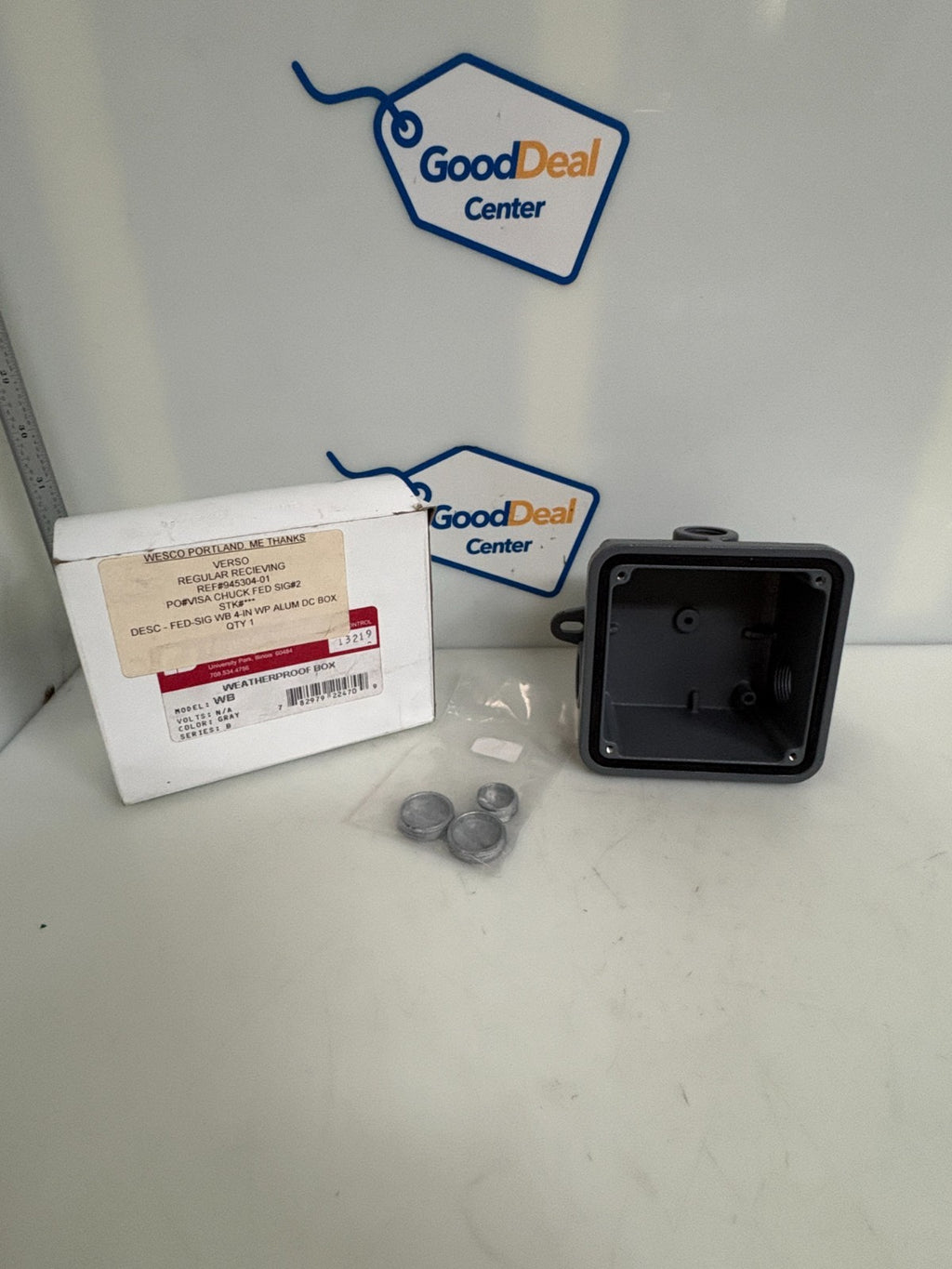 FEDERAL SIGNAL WEATHERPROOF BOX #WB0
