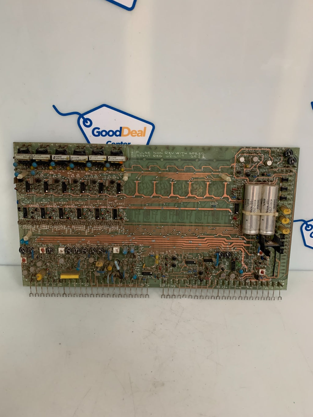 GE FANUC 6 PULSE NON REV WITH SPEED CURRENT REG 621L117 GR 2 "6"0