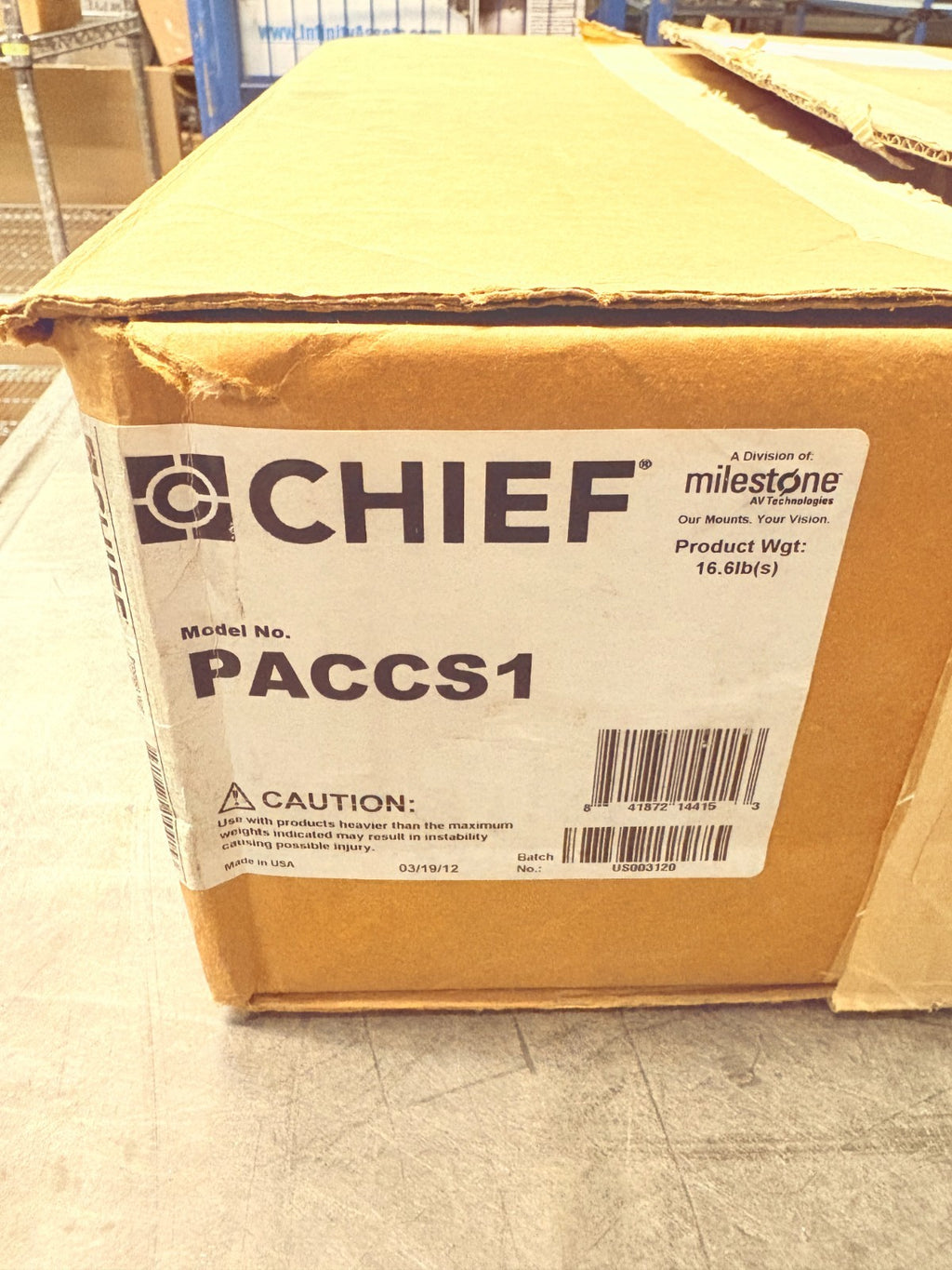 CHIEF SHELF PACCS11