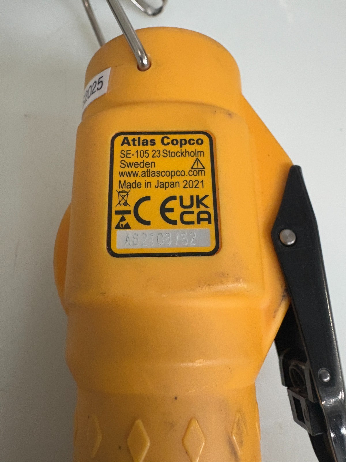 ATLAS COPCO ELECTRIC CLUTCH SCREW DRIVER EBL20 W/EBL DRIVE PLUS POWER SUPPLY