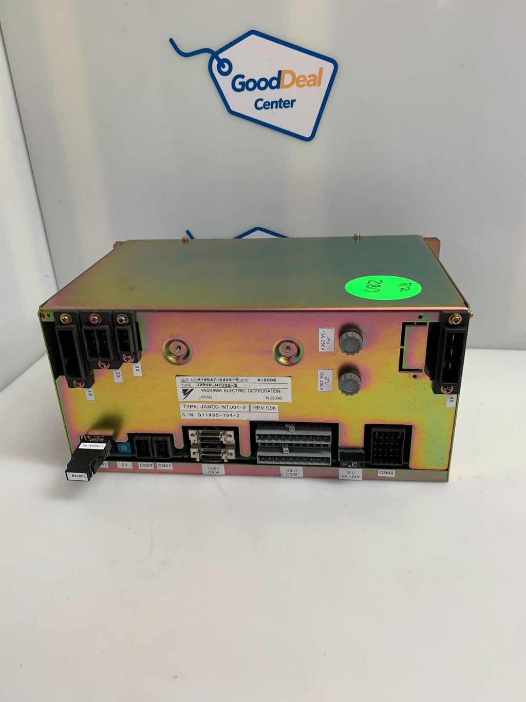 Yaskawa JZRCR-NTU02-2 Power Supply Drive Rev C.06