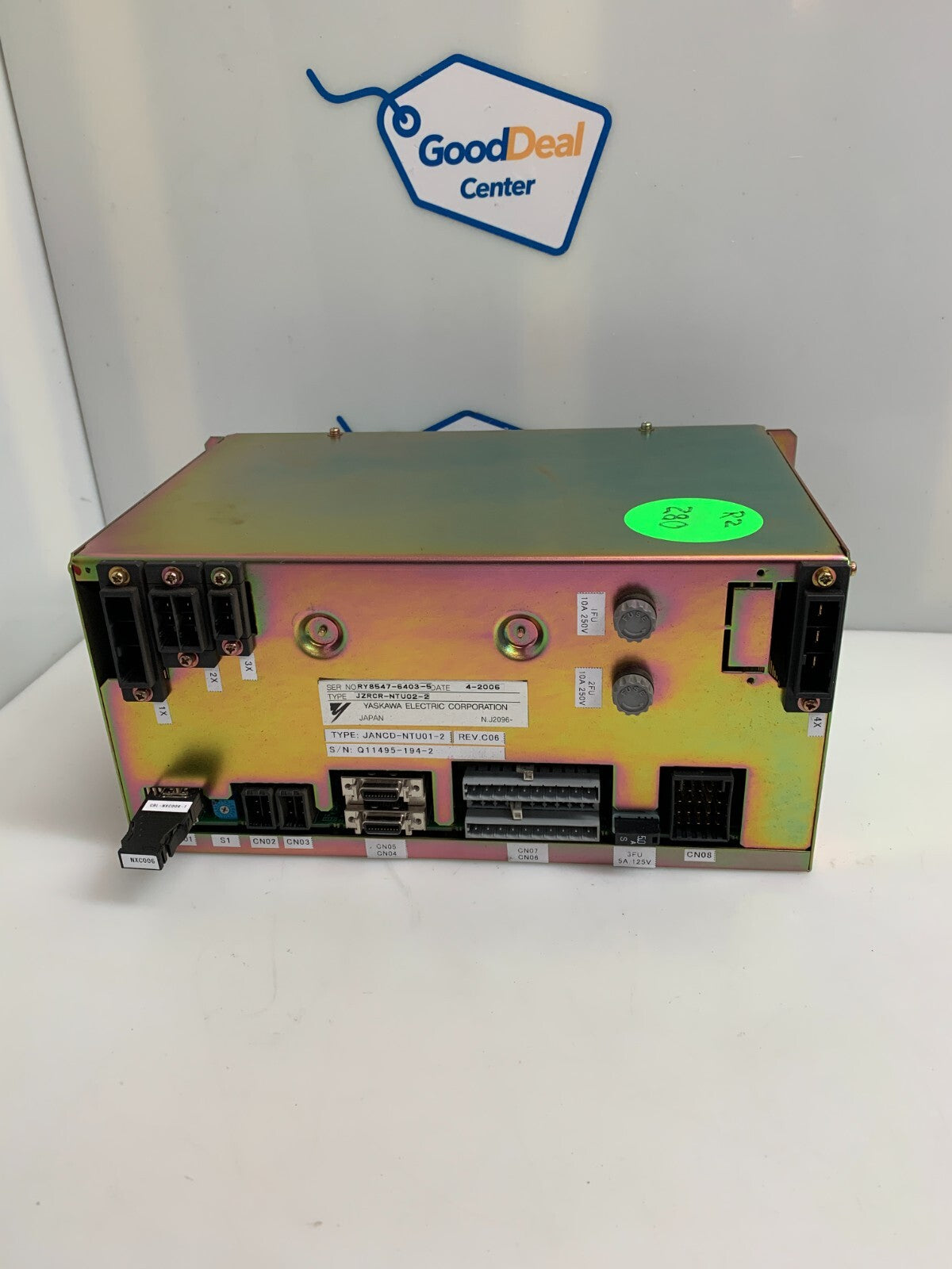 Yaskawa JZRCR-NTU02-2 Power Supply Drive Rev C.06