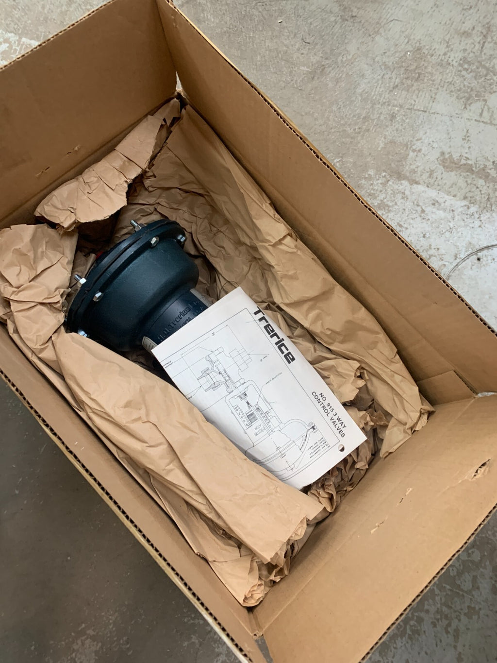 TRERICE   1/2"  3 Way Valve / 910 Series Compact Control Valve