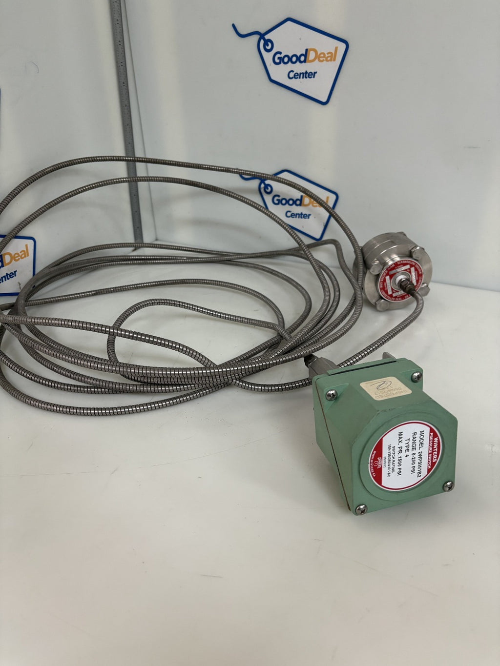 WINTERS PRESSURE SWITCH 2WPSW1B2 W/D70 HEAVY DUTY 2 PC INDUSTRIAL SEAL0