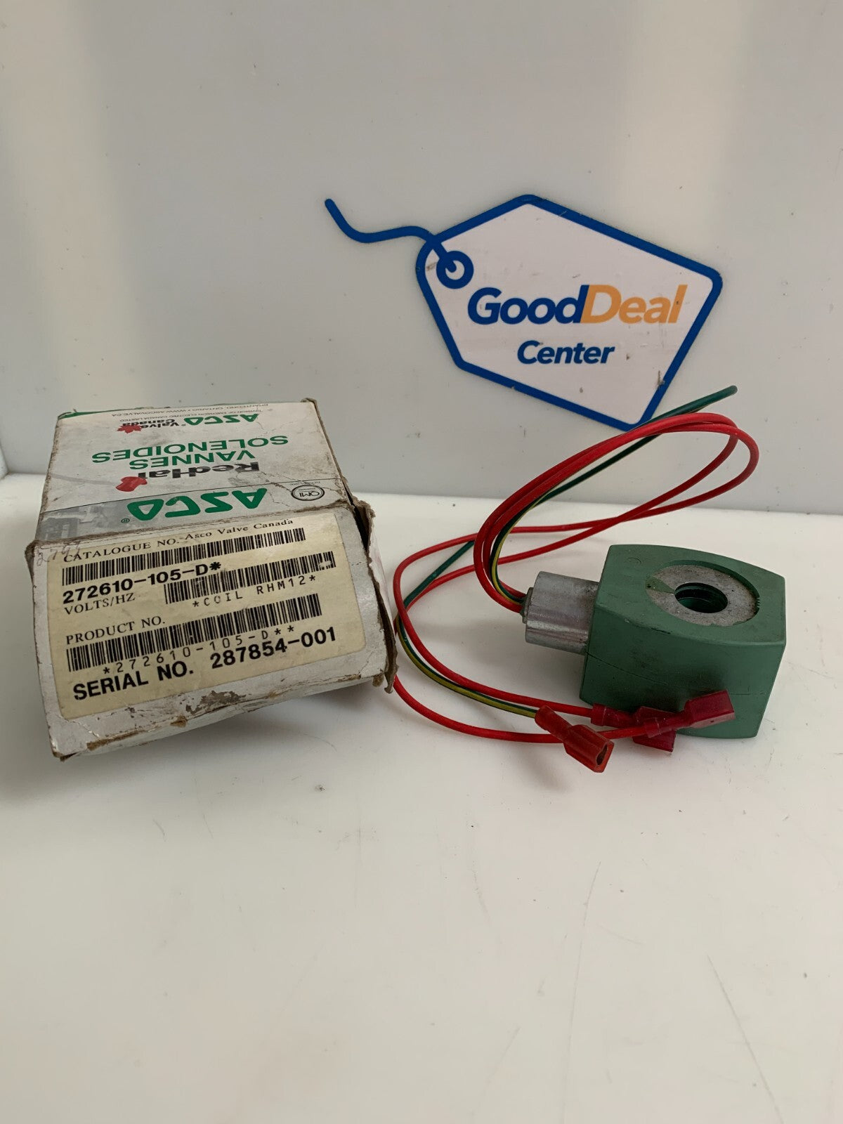 ASCO SOLENOID COIL 272610-105-D0