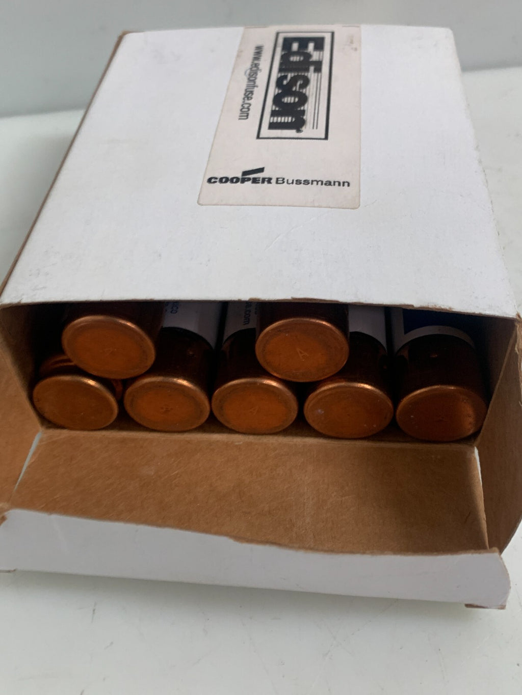 Lot of 7 Edison ECSR10 10 Amp Time Delay Fuses