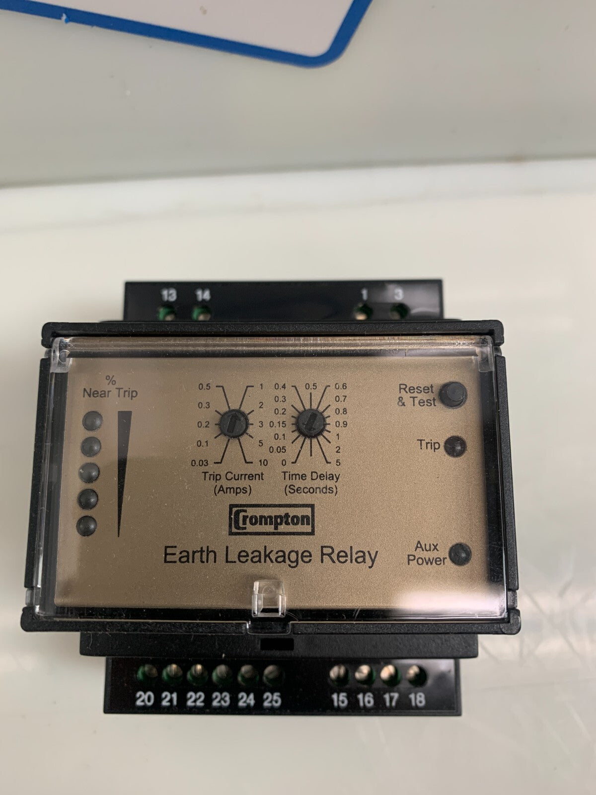 TYCO ELECTRONICS / CROMPTON  373-ELRW-CBC6-A3  Leakage Relay  558910