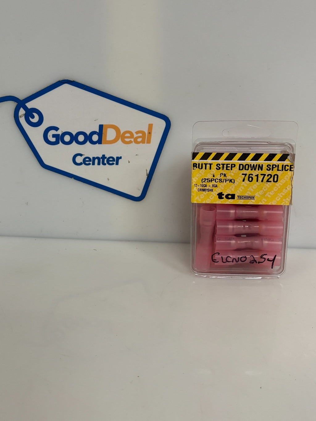 TECHSPAN BUTT STEP DOWN SPLICE #761720 BOX OF 250