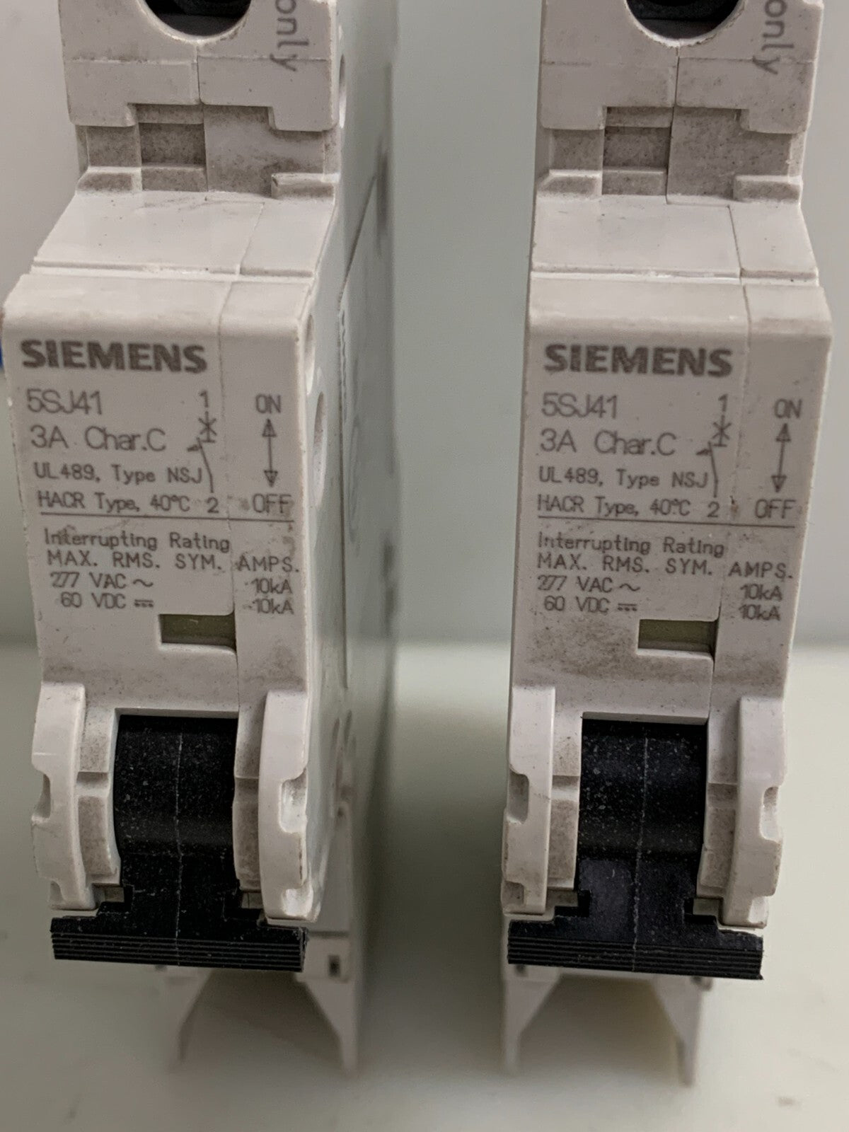 LOT OF 2 SIEMENS CIRCUIT BREAKER 55J41 3A