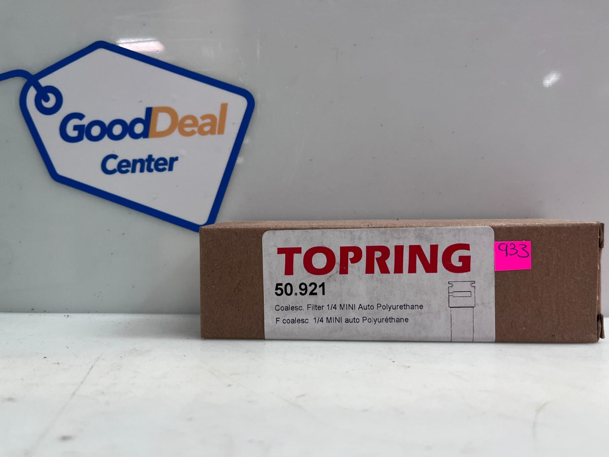 TOPRING 50.921 Coalescing Filter 1/4 Mini0