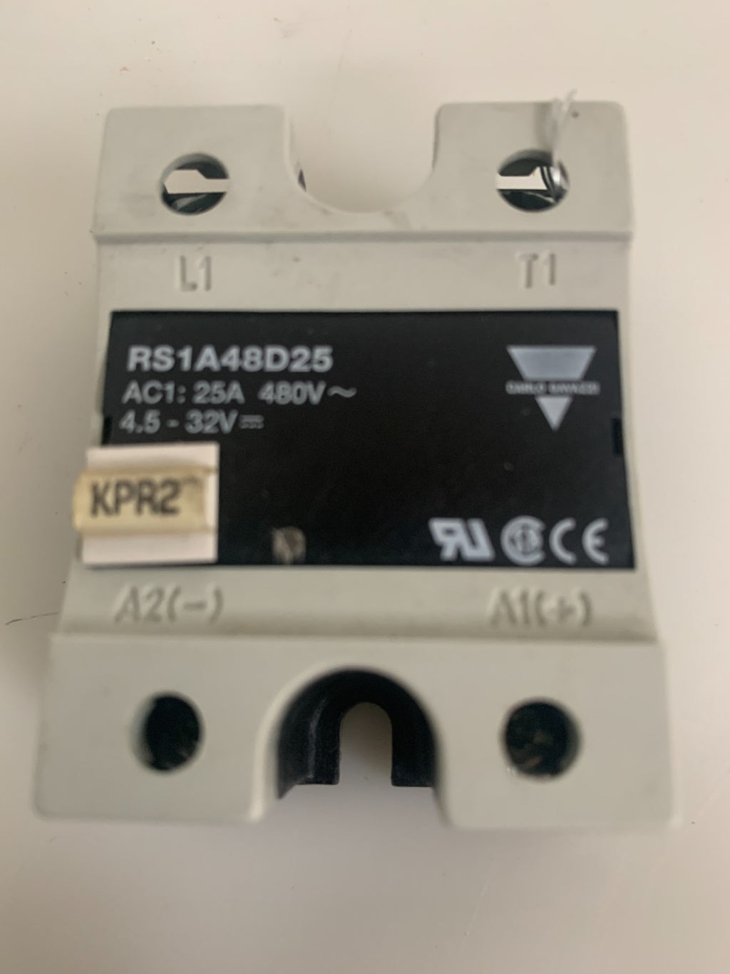 CARLO GAVAAZZI RS1A48D 25 25 AMP 480V RELAY