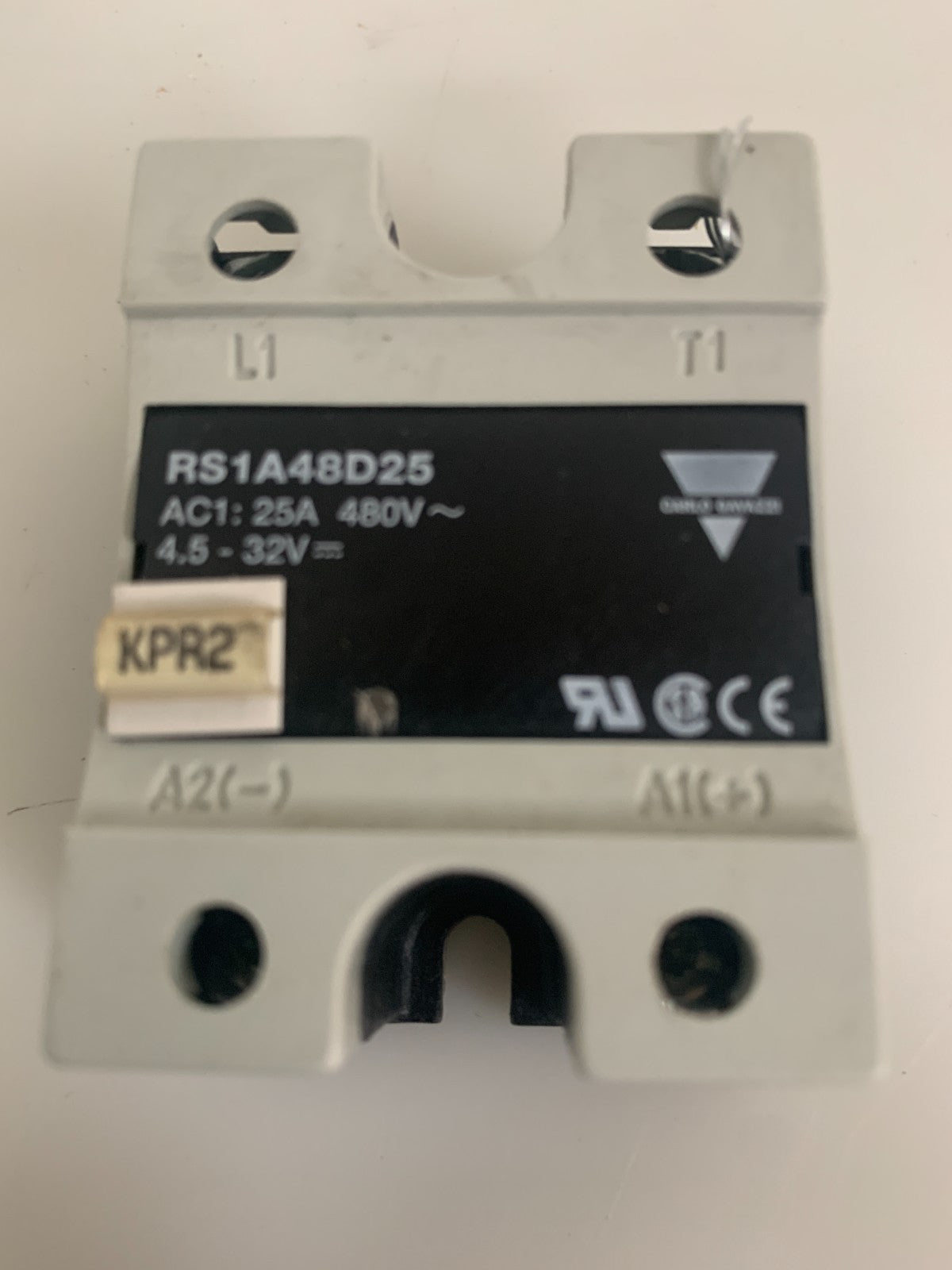 CARLO GAVAAZZI RS1A48D 25 25 AMP 480V RELAY
