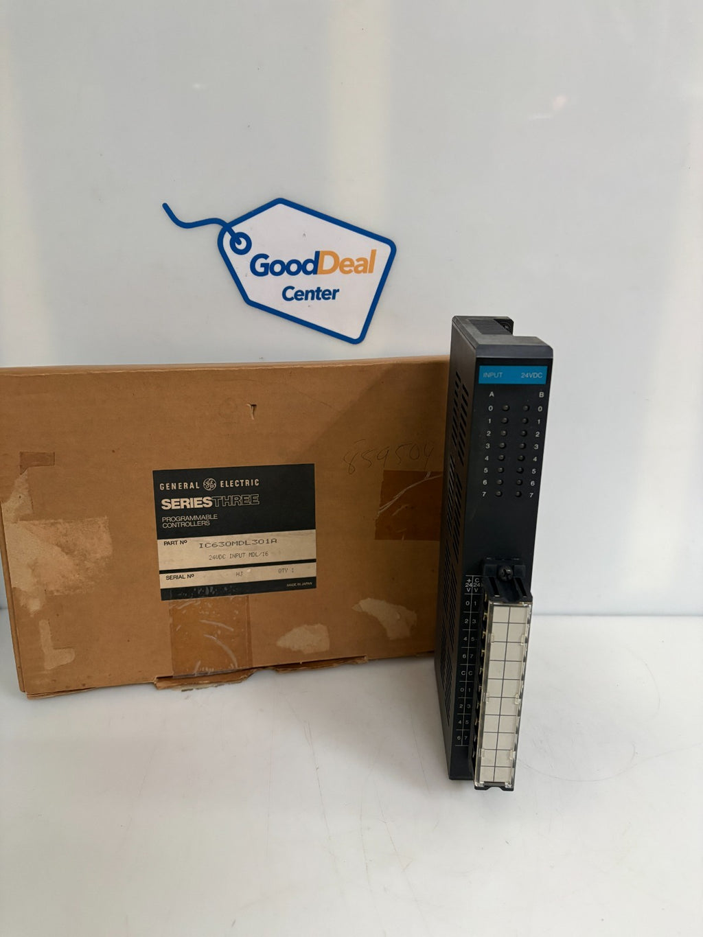 GE FANUC SERIES 3 24VDC INPUT MDL/16 IC630MDL 301A 0