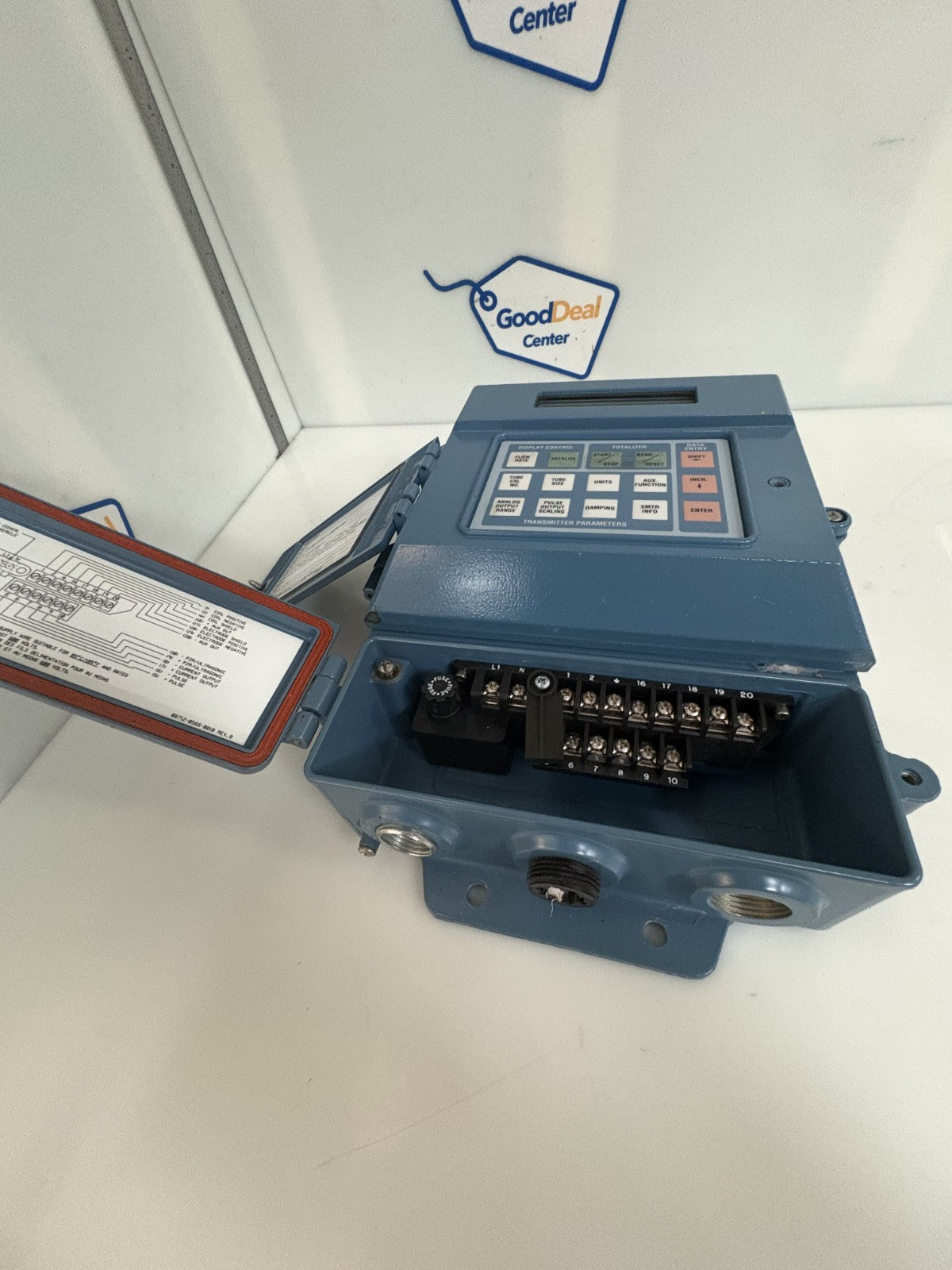 ROSEMOUNT MAGNETIC FLOW METER TRANSMITTER SMART DISPLAY #8712C-R12N5M4
