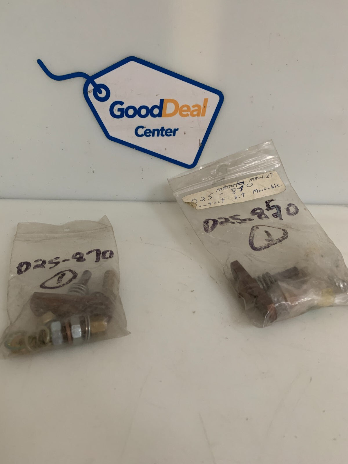 LOT OF 2 BLEU GIANT CONTACT KIT 025-870 OF 850